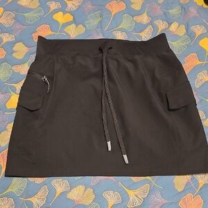 Gerry Blk Mini Skirt with Drawstring Size M